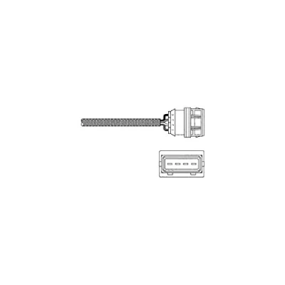 Immagine di DELPHI ES20266 12B1 Sonda lambda planare, riscaldato VOLVO: S40 I