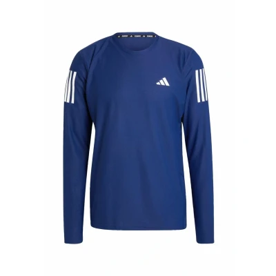 Immagine di adidas Own The Run Longsleeve Maglietta a Maniche Lunghe Uomo, Dark Blue, IM5412