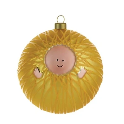 Immagine di Alessi AMJ13 1 Gesù Bambino Palla per Albero di Natale, Vetro Soffiato, Multicolore, 0.1x0.1x0.1 cm