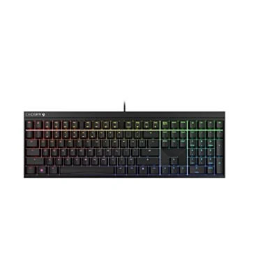 Immagine di CHERRY MX 2.0S, Tastiera Gaming con Filo Illuminazione RGB, Layout per l&#039;Unione Europea (QWERTY), Progettato in Germania, Interruttori originali RED, Nero