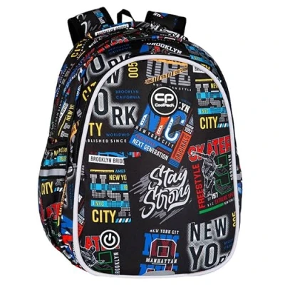 Immagine di Coolpack F110673, Zaino per la scuola JIMMY LED BIG CITY, Multicolor