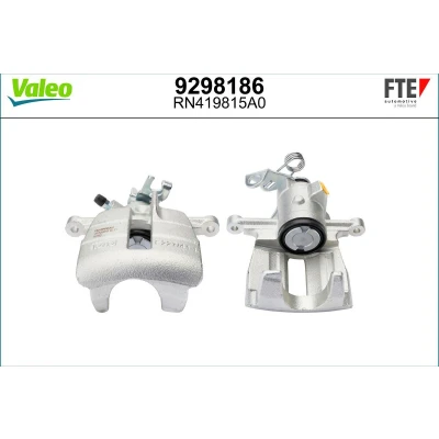 Immagine di FTE 9298186 Pinza freno grigio Ghisa Assale posteriore Sx senza supporto VOLKSWAGEN: Transporter 5, 5 Bus, Multivan (7HM