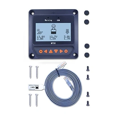 Immagine di EPEVER MT50 Misuratore remoto con display LCD compatibile controller solare MPPT come Tracer BN AN LS B BP VS eTracer iTracer