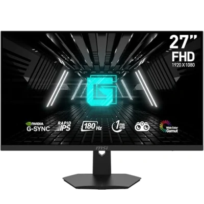 Immagine di MSI G274F Monitor Gaming 27&quot;, 180 Hz, 1ms, Rapid IPS, FHD (1920x1080), G Sync Compatibile, Console Mode, DP 1.2a, HDMI 2.0 Night Vision, Anti flickr, Less Blue light