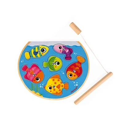 Immagine di Janod Speedy Fish Puzzle Game Develops Fine Motor Skills And Concentration from 18 Months Old, J07088