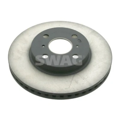 Immagine di SWAG 81 92 7467 Disco freno Assale anteriore 255 22 4 100 ventilazione interna rivestito TOYOTA: Yaris II Hatchback, III iQ