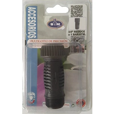 Immagine di S&amp;M 543784 Riduttore di Pressione a 1 ATM. M H 3/4&quot;