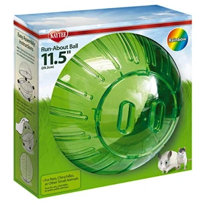 Immagine di KAYTEE Palla per Correre Superpet Rainbow Run About Ball, 29,2 cm, criceti, roditori, gerbilli i Colori Possono variare