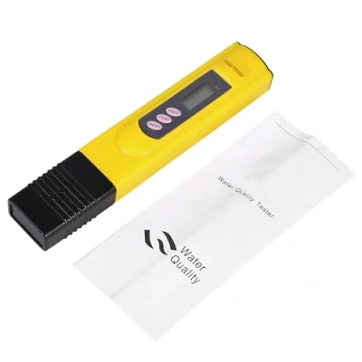 Immagine di Bewinner Tester di qualità dell&#039;Acqua LCD Digitale, Filtro per La Purezza della Penna TDS Water Test 0 9999 PPM Temp Acqua Potabile, Acquari e Piscine(Giallo)