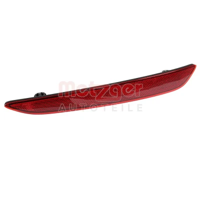 Immagine di METZGER 2080293 Catarifrangente Rosso Paraurti, posteriore Sx con marchio di controllo E TOYOTA: Aygo X (AB70) 1.0 VVT i 2022