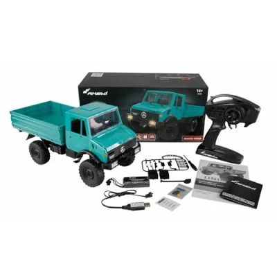 Immagine di Amewi 22660 Unimog Advanced, petrol 1:12 Elettrica Camion modello RtR