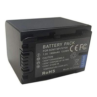 Immagine di XITAIAN 7.3V 13.8Wh 1900mAh NP FV70A Batteria Videocamera di Ricambio per Sony FV30 FV50 FV50A FV70 FV100 FV100A Series