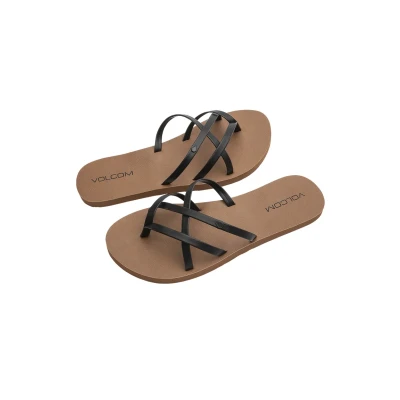 Immagine di Volcom NEW School II Infradito, Donna, Taglia: 36, Black
