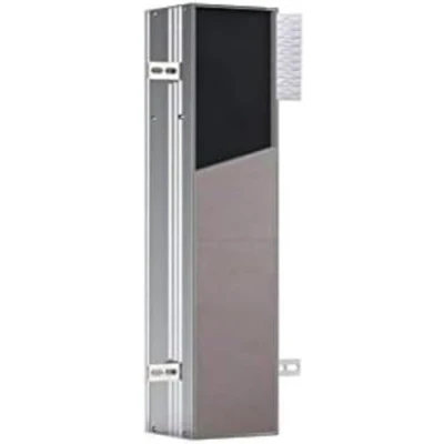Immagine di Emco ASIS Plus Modulo WC da Incasso, 658 mm, Cerniera Porta Sinistra, Alluminio, Standard