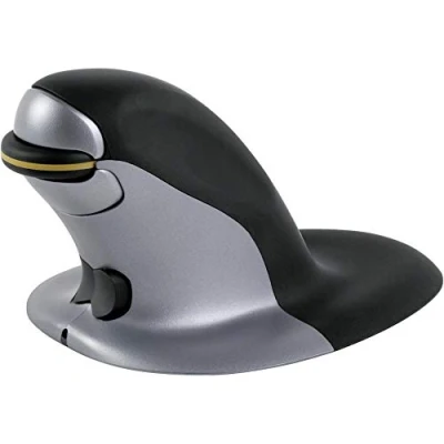 Immagine di Fellowes Penguin Mouse Taglia L 9894501 verticalmente senza fili