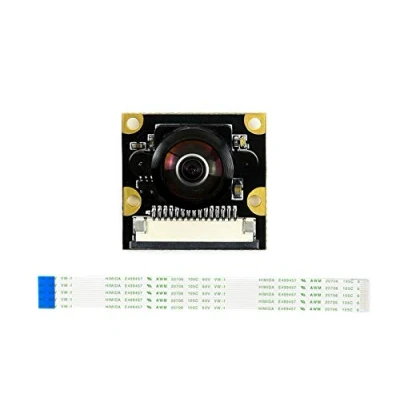 Immagine di Waveshare Fotocamera IMX219 200 applicabile per kit di sviluppo Jetson Nano Raspberry Pi 5/Pi4/CM4, 8 Megapixel FOV a Adatto progetti AI Riconoscimento facciale e targa Rilevamento del