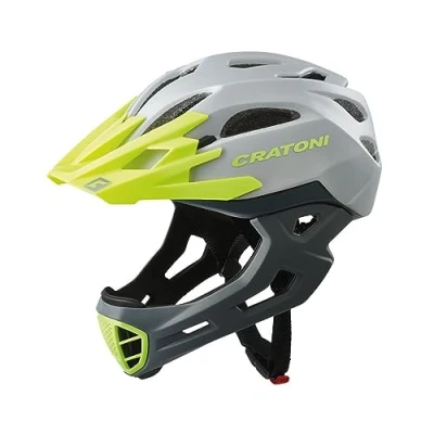 Immagine di Cratoni W2015059112, Casco da Bici C Maniac, Grigio Verde, L/XL 58 61cm Unisex Adulto, Gri/LIM, 61