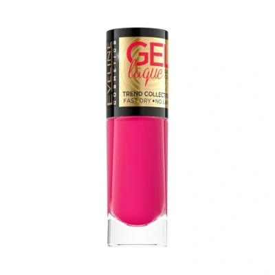 Immagine di Eveline Cosmetics Smalto Gel Laque Asciugatura Rapida Finitura Lucida a Lunga Durata, Senza Lampada UV/LED