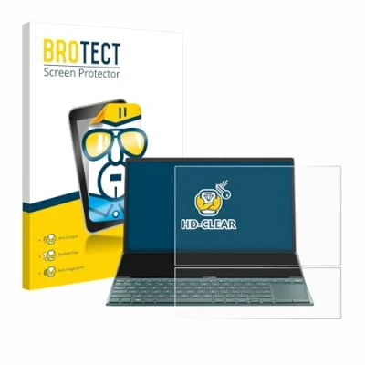 Immagine di brotect Pellicola Protettiva per ASUS ZenBook Duo 14 UX482 Protezione Schermo [Trasparente, Anti Impronte]