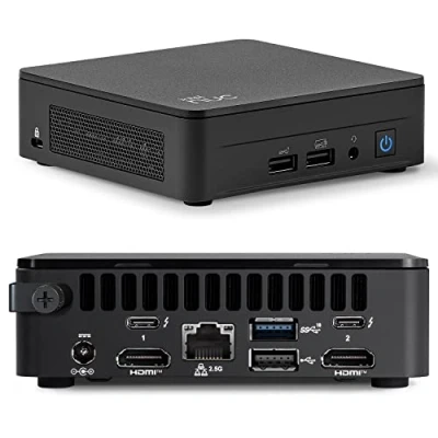 Immagine di Mini PC Intel NUC 13 Pro Arena Canyon NUC13ANKi7 computer desktop/HTPC 13a gen core i7 1360P, 12 (4P+8E), 16 thread, WiFi 6, Bluetooth 5.3 (32 GB RAM,2 TB SSD)