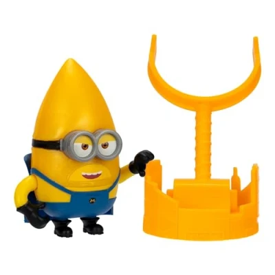 Immagine di MINIONS Cattivissimo Me 4 Launch and Crash Mega Gus Action Figure Into The Scene from His Launcher Collect All 5 Different with A Play Feature Accessories