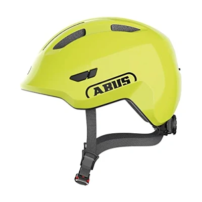 Immagine di Abus, Casco per Bambini ABUS Smiley 3.0 da Ciclista con una Vestibilità Avvolgente, Design Adatto ai e Spazio le Trecce, Ragazze Ragazzi