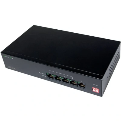 Immagine di LogiLink NS0098 Switch di rete 10 / 100 MBit/s IEEE 802.3at (25.5 W), 802.3af (12.95 W)