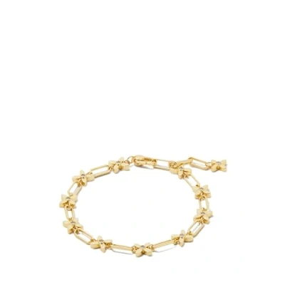 Immagine di Kate Spade New York Heritage Bloom Bracciale della linea, trasparente/oro