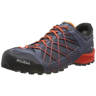 Immagine di SALEWA Ms Wildfire Gtx, Scarpe da Trekking Uomo, Ombre Blue/Fluo Orange, 41 EU