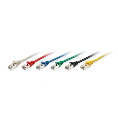 Immagine di Equip 605554 RJ45 cavo di rete, patch CAT 6 S/FTP 5.00 m Violetto contatti connettore dorati 1 pz.