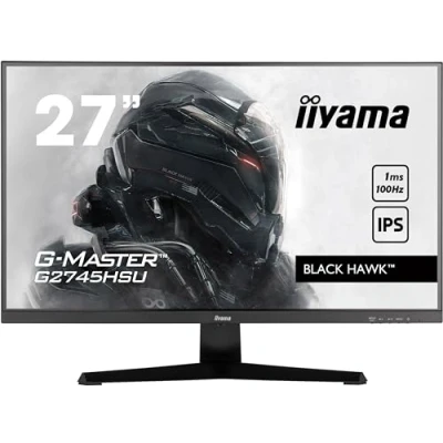 Immagine di Iiyama G2745HSU B1 Monitor da gioco ERP E (A G) 68.6 cm (27 pollici) 1920 x 1080 Pixel 16:9 1 ms DisplayPort, HDMI ™, Cuffie (jack 2,5 mm), USB 2.0 IPS LED
