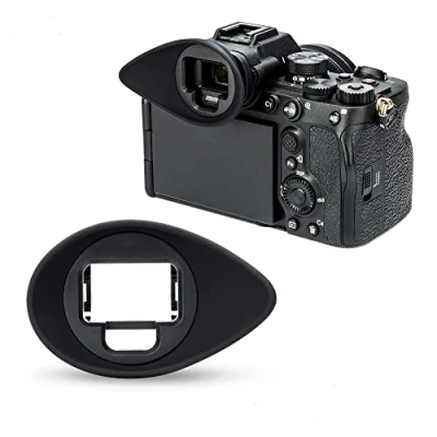 Immagine di JJC oculare mirino per fotocamera digitale Sony Alpha A1 A7SIII A7IV ILCE 1 7SM3 7M4, sostituisce FDA EP19, design rotante a 360
