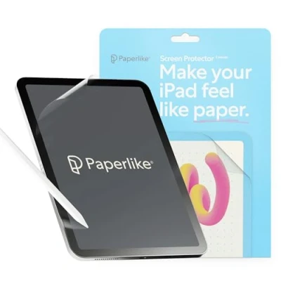 Immagine di Paperlike 2.1 (2 pezzi) per iPad Pro 12.9&quot; (2020/21/22) Pellicola salvaschermo trasparente annotare e disegnare come su carta