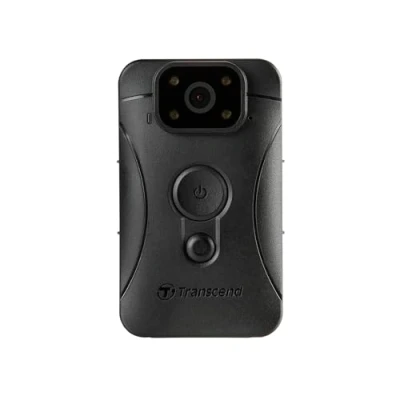 Immagine di Transcend Body Cam Drive Pro 10c, Videocamera Indossabile Professionale, Camera DP Body10c 64GB, Type C con Autonomia fino a 7 ore
