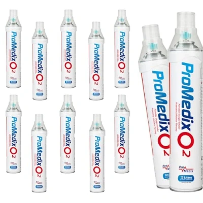 Immagine di Promedix PR 994 Ossigeno per inalazione al 99,4% Pure o2 Bocchino Comodo (12)