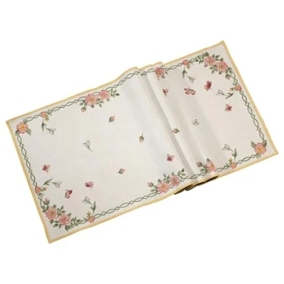 Immagine di Villeroy &amp; Boch Spring Fantasy Arazzo, Cotone, Poliestere, Multicolore (Fiori), 49 x 143 cm