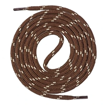 Immagine di Mount Swiss Lacci per scarpe rotondi, ø 4,5 mm, di alta qualità, resistenti agli strappi, in poliestere resistente, da trekking, lavoro, montagna e