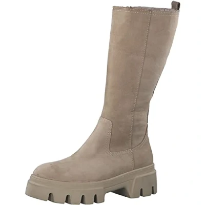Immagine di s.Oliver 5 26606 39, Stivali Invernali Donna, Camel Nubuck, 39 EU