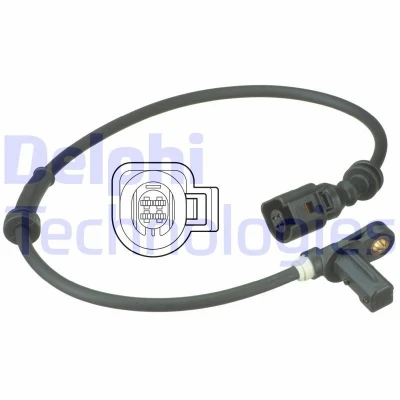 Immagine di DELPHI SS20494 Sensore ABS attivo 570 VOLKSWAGEN: Sharan I, SEAT: Alhambra FORD: Galaxy Mk1 MPV