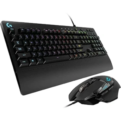 Immagine di Logitech G 502 Hero High Performance Gaming Mouse 25600 DPI Sensore ottico + G213 Prodigy Tastiera Tedesco QWERTZ Layout Nero