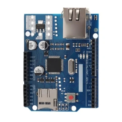 Immagine di Bewinner W5100 Scheda Di Espansione Shield Ethernet Per Madre, Mega 1280, 2560, Utilizzabile Come Server o Client