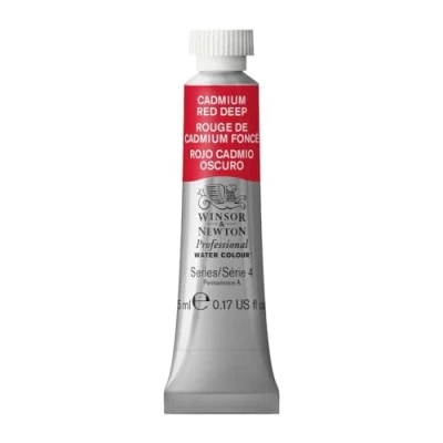 Immagine di Winsor &amp; Newton Tubetto di tinta da 5 ml per acquerelli, colore: cremisi d’alizarina N/A Cadmium Red Deep