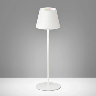 Immagine di FH Lighting Lampada LED esterni Cosenza con accu RGBW bianco