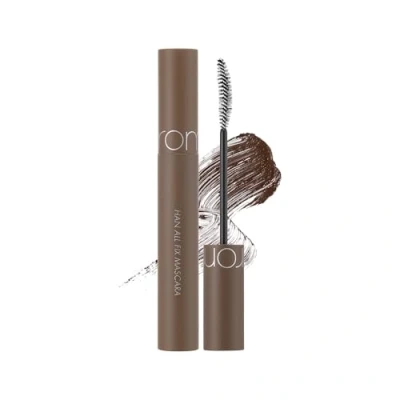 Immagine di rom&amp;nd HAN ALL FIX MASCARA 4 colorsㅣLunghezza Intensa, A Lunga Durata, Volumizzante, Impermeabile, Senza Sfaldamento, 7gㅣ0.25oz (L03 Long Hazel)