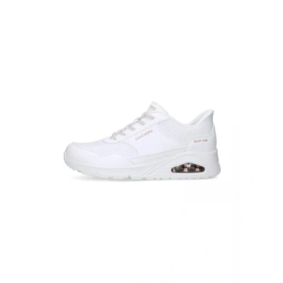 Immagine di Skechers Uno Banksia Luxe, Scarpe da Ginnastica Donna, Bianco, 41 EU