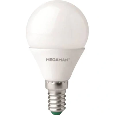 Immagine di Megaman LG2605.5 E14 2800K LED (monocolore) ERP F (A G) Forma di goccia 5.5 W = 40 Bianco caldo (Ø x L) 45 mm 83.00 1 pz.