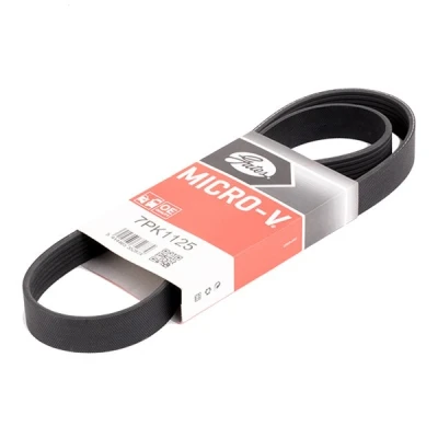 Immagine di GATES 7PK1125 Cinghia Poly V 1125 7 Poliestere, EPDM (Etilene Propilene Diene Caucciù) RoadMax Value Line RENAULT: MEGANE 3 Coupe, SCENIC 2 mister
