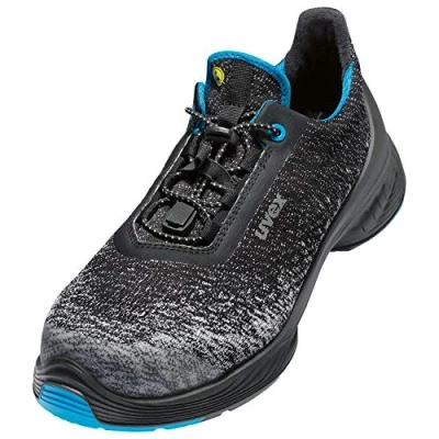 Immagine di uvex 6834 PU/TPU 6834244 scarpe di sicurezza S1P Taglia delle (EU): 44 Nero, Blu 1 Paio/a