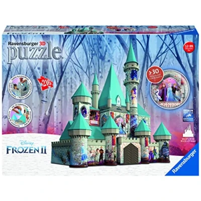 Immagine di Ravensburger Frozen Ice Castle 3D Puzzle, Multicolore, 11156
