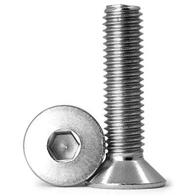 Immagine di 30 pezzi Viti a testa svasata M5 x 35mm,Viti brugola in acciaio inox, filettatura completa